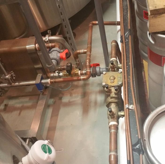 Commercial copper pipework by Integrity Plumbing